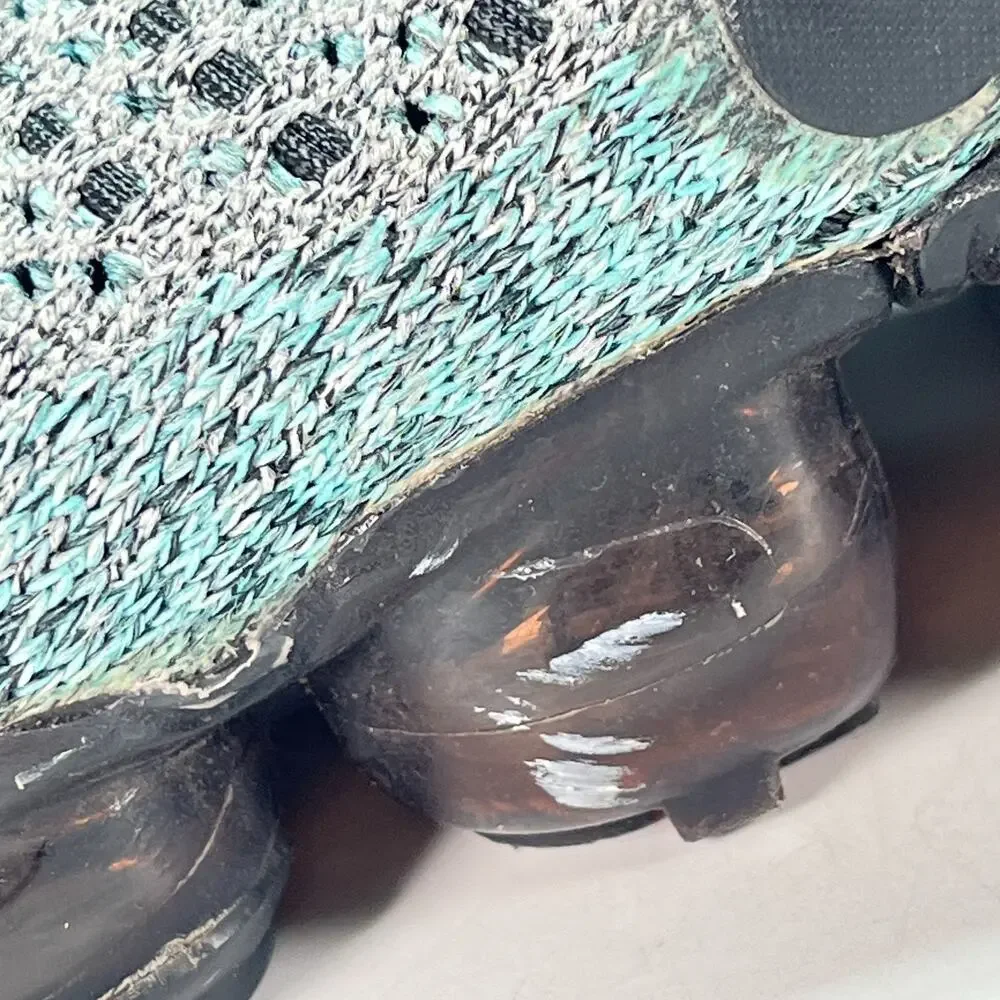 Nike Air VaporMax Flyknit 2 Dusty Cactus Hyper Jade Running Shoes Women's Sz 6.5